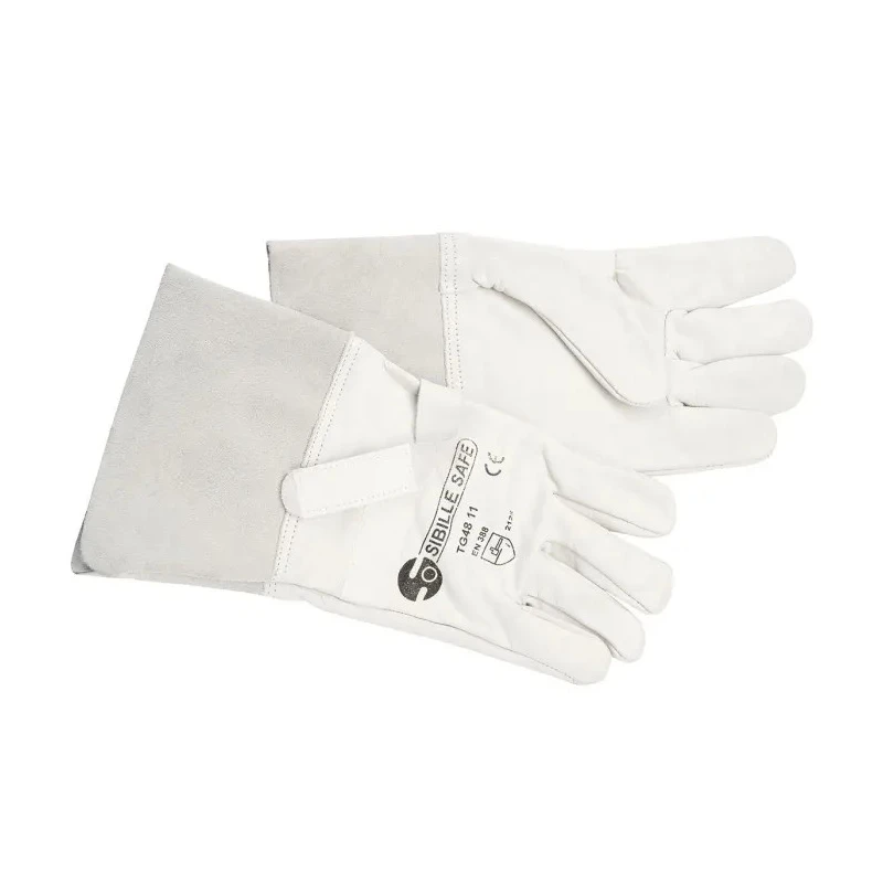 Penta White Latex Siliconised Leather Overglove Size 10 TG45 10