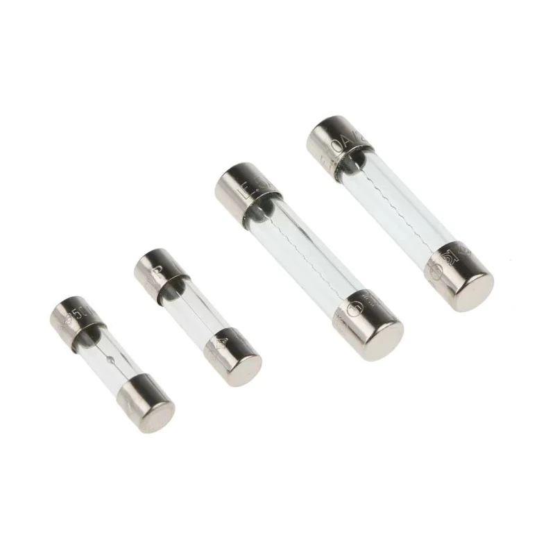 RS PRO Alarm Glass Fuse Kit Assorted Sizes 20 mm & 32 mm, Slow and Fast Acting Fuses 918-2697