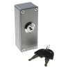 RS PRO Key Switch Surface DP Double Pole Wireless White Metal Housing with 2 Keys 918-4734