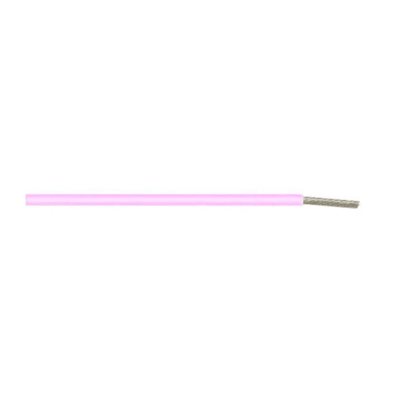 TE Connectivity 44A Series Pink 0.5 mm² 20 AWG Hook Up Wire, 19x32 AWG Core Strands, 100 m Length, Polyalkene 44A0111-20-2L