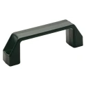 Elesa Matt Black Arch Shape Plastic Cabinet Handle 50mm Height, 28mm Width, 197mm Length 150031