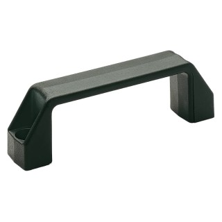 Elesa Matt Black Arch Shape Plastic Cabinet Handle 50mm Height, 28mm Width, 197mm Length 150031
