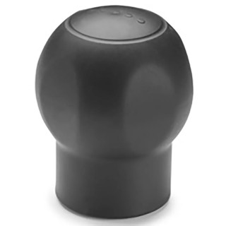 Elesa Black Lever with Brass Insert M8 Thread Size 17.5mm Thread Length, Knob Diameter 43 mm 245103-C1