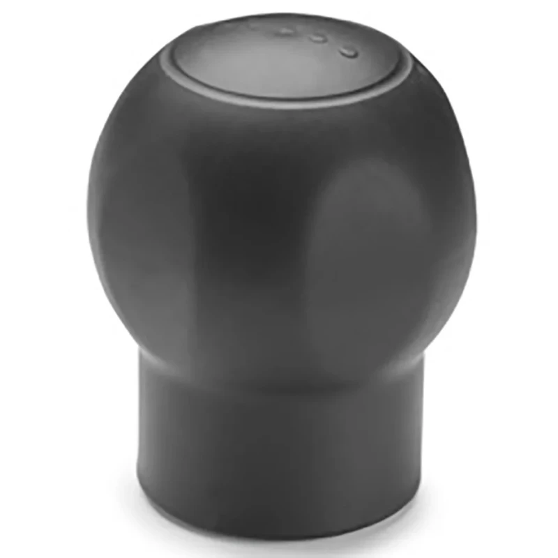 Elesa Black Lever with Brass Insert M8 Thread Size 17.5mm Thread Length, Knob Diameter 43 mm 245103-C1