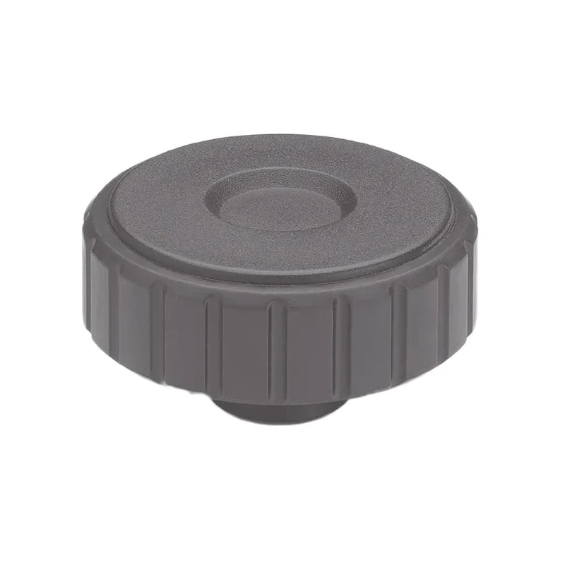 Elesa Black Polypropylene Knurled Clamping Knob M8 Threaded Hole 20mm Thread Length 54 mm Diameter 134421