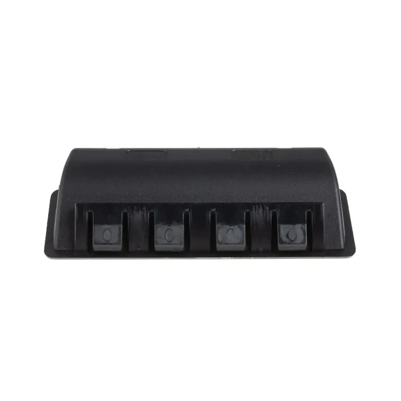 Elesa Matt Black Plastic Arch Shape Snap-in Pull Handle 19mm Height 37mm Width 92mm Length 150701-C1