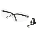 Portwest Frameless Safety Glasses with Anti-Scratch Coating, Clear Polycarbonate Lens PW34