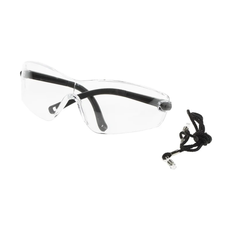 Portwest Frameless Safety Glasses with Anti-Scratch Coating, Clear Polycarbonate Lens PW34