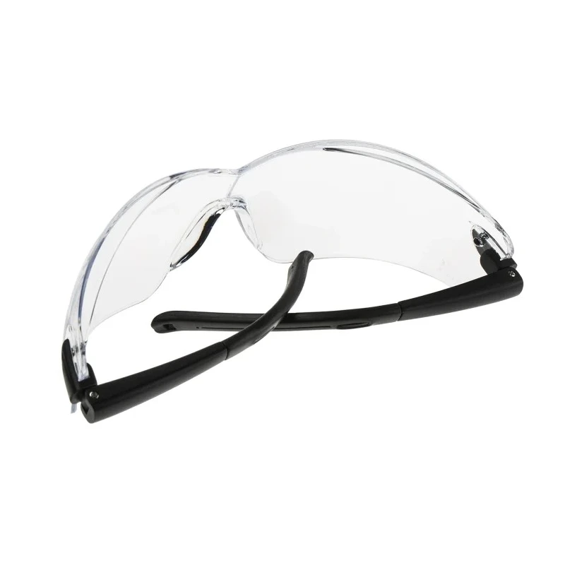 Portwest Frameless Safety Glasses with Anti-Scratch Coating, Clear Polycarbonate Lens PW34