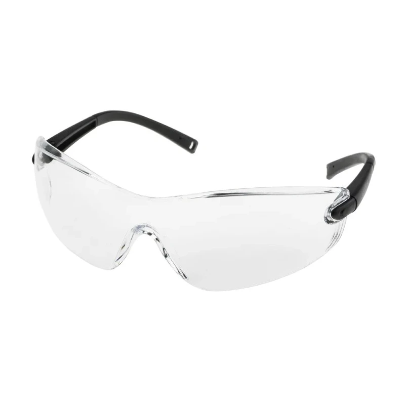 Portwest Frameless Safety Glasses with Anti-Scratch Coating, Clear Polycarbonate Lens PW34