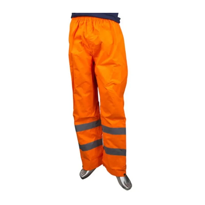 Portwest Unisex Hi Vis Trouser Orange L Waist 31in Leg 918-5879