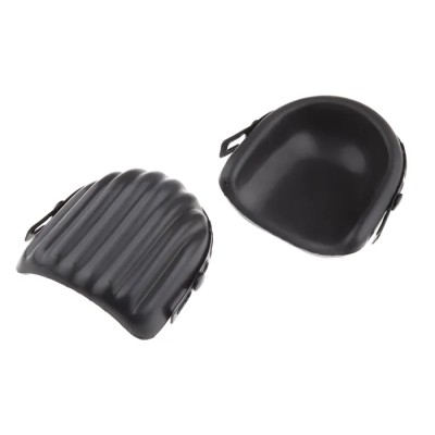 RS PRO Black High Density Polyurethane Knee Pad with Adjustable Strap Water Resistant 918-6068