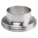RS PRO Stainless Steel Pipe Fitting Straight Circular Fitting 50 mm 918-6213