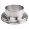 RS PRO Stainless Steel Pipe Fitting Straight Circular Fitting 50 mm 918-6213