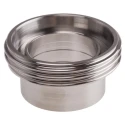 RS PRO Stainless Steel Pipe Fitting, Straight Circular Fitting 40.2 mm 918-6349