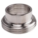 RS PRO Stainless Steel Pipe Fitting, Straight Circular Fitting 40.2 mm 918-6349