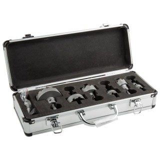 RS PRO Tungsten Carbide Tip 64 mm Diameter Hole Saw Drill Bit Set 6 Pieces 10 mm Shank 918-6428
