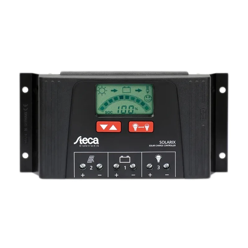 Steca Solarix 24 V Solar Charge Controller 40A for 24V Panel with USB Charging Port 4040
