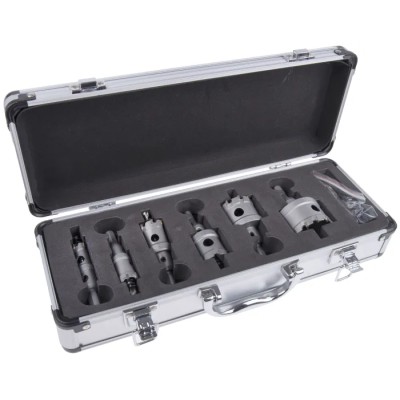 RS PRO Tungsten Carbide Tipped 51 mm Diameter Hole Saw Drill Bit Set 7 Pieces 918-6409
