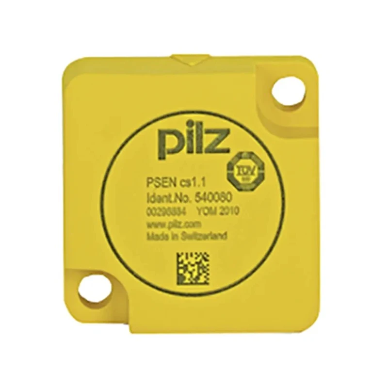 Pilz PSENCODE Series Thermoplastic Housing Square Coded Actuator, Yellow, IP67, 37x15x40 mm 540080