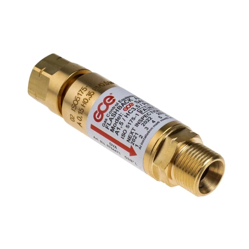 GCE Blow Torch Fuel Gas Welding Accessory with Inline Fuel Flashback Arrestor EN 730 0764471RS