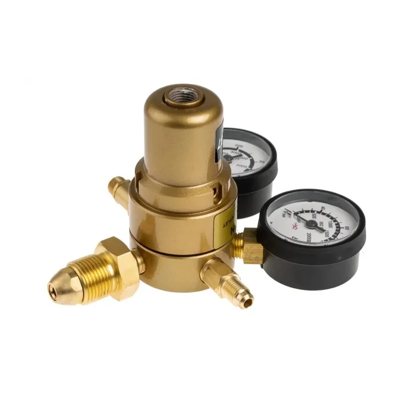 GCE High Pressure Brass Nitrogen Pressure Regulator G 5/8, BS 341 Standard 0762590RS
