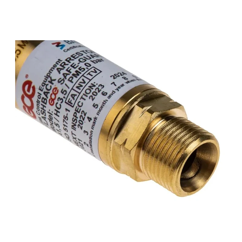 GCE Blow Torch Fuel Gas Welding Accessory with Inline Fuel Flashback Arrestor EN 730 0764471RS
