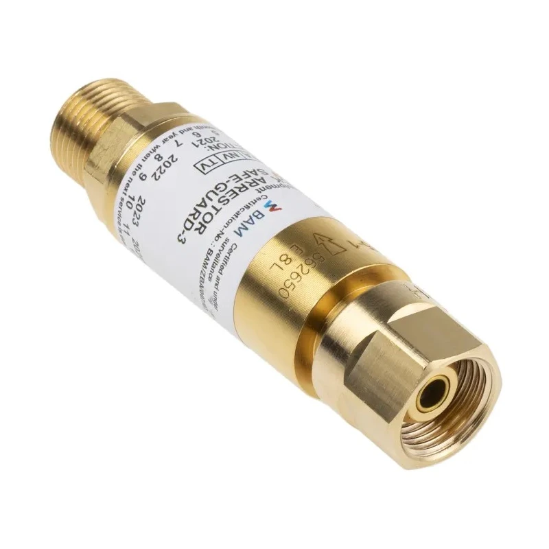GCE Blow Torch Oxygen Welding Accessory with Inline Fuel Flashback Arrestor Safety Device 0764470RS