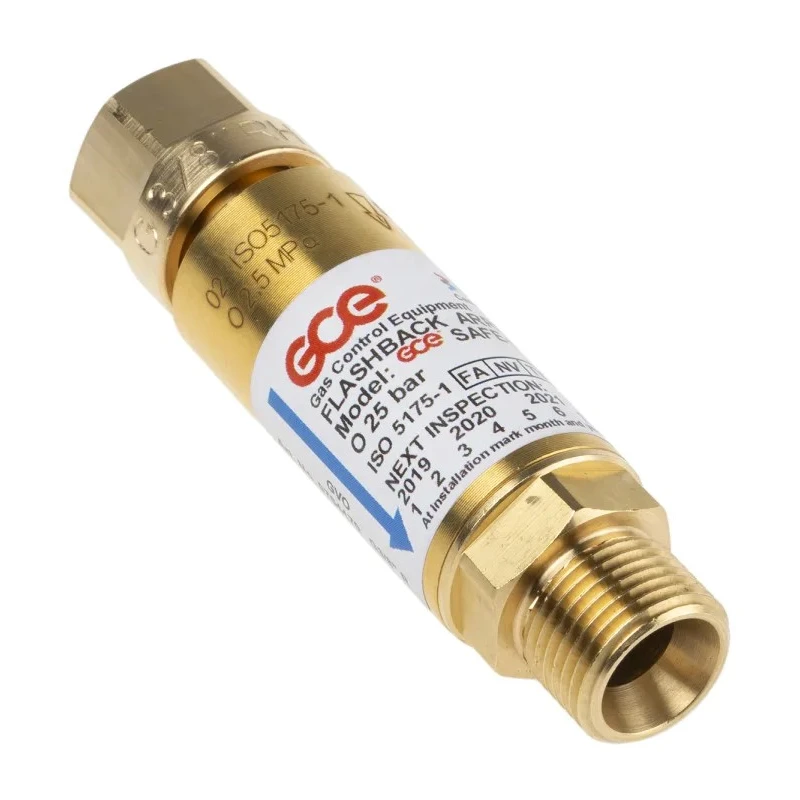 GCE Blow Torch Oxygen Welding Accessory with Inline Fuel Flashback Arrestor Safety Device 0764470RS
