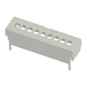 Italtronic Polycarbonate Terminal Cover 68.1mm Width 90.5mm Length for Modulbox XTS P05030201T.BL