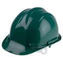 Portwest High-Density Polypropylene Green Safety Helmet Adjustable with 4-Point Suspension 918-5642