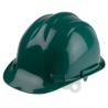 Portwest High-Density Polypropylene Green Safety Helmet Adjustable with 4-Point Suspension 918-5642