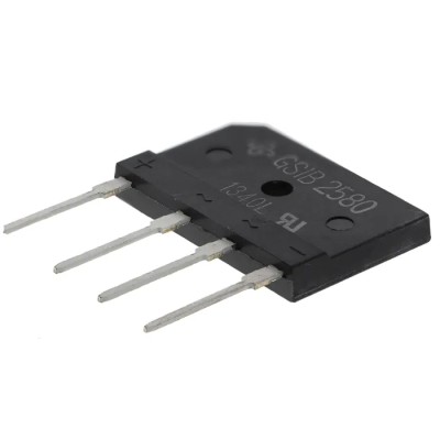 Vishay Bridge Rectifier Through Hole GSIB-5S Package, 800 V Peak Reverse Repetitive Voltage, 350 A Peak Surge GSIB2580-E3/45