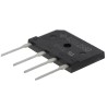 Vishay Bridge Rectifier Through Hole GSIB-5S Package, 800 V Peak Reverse Repetitive Voltage, 350 A Peak Surge GSIB2580-E3/45