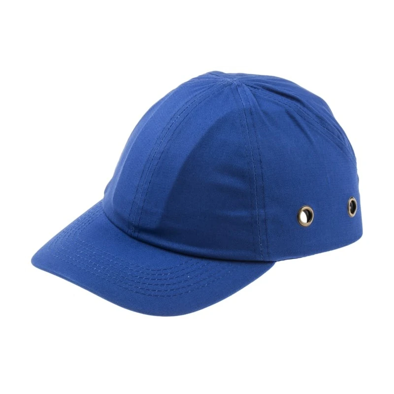 Portwest Royal Blue Standard Bump Cap Cotton EN 812 Compliant Adjustable Strap ABS Inner Shell 52-65 cm 918-5664