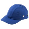 Portwest Royal Blue Standard Bump Cap Cotton EN 812 Compliant Adjustable Strap ABS Inner Shell 52-65 cm 918-5664