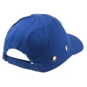 Portwest Royal Blue Standard Bump Cap Cotton EN 812 Compliant Adjustable Strap ABS Inner Shell 52-65 cm 918-5664
