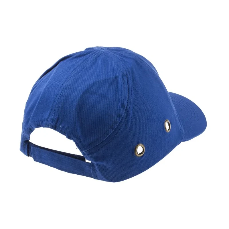 Portwest Royal Blue Standard Bump Cap Cotton EN 812 Compliant Adjustable Strap ABS Inner Shell 52-65 cm 918-5664
