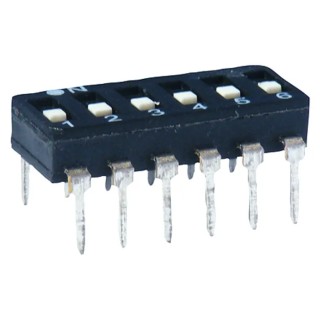 KNITTER-SWITCH Rotary Coded DIP Switch Raised Actuator Type DBS 61008