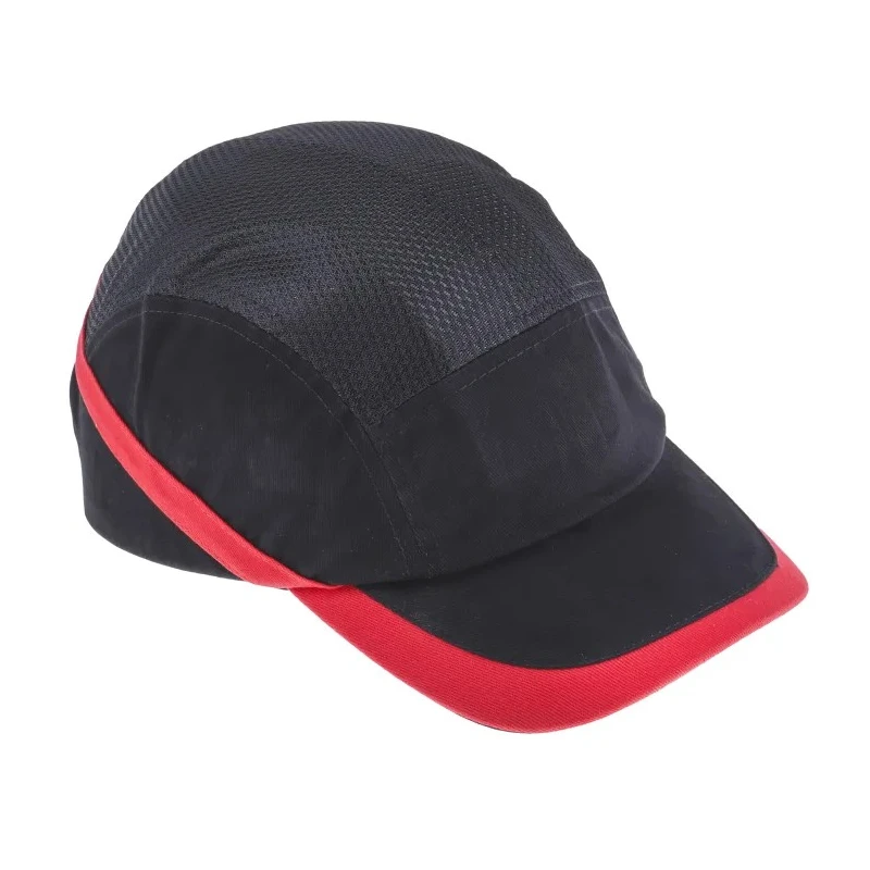 Portwest Black Standard Bump Cap Cotton Head Size 54 cm ABS Inner Shell EN 812 Compliant 918-5670