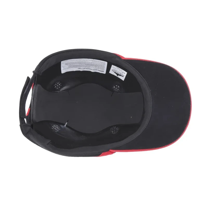 Portwest Black Standard Bump Cap Cotton Head Size 54 cm ABS Inner Shell EN 812 Compliant 918-5670
