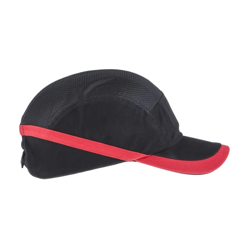Portwest Black Standard Bump Cap Cotton Head Size 54 cm ABS Inner Shell EN 812 Compliant 918-5670