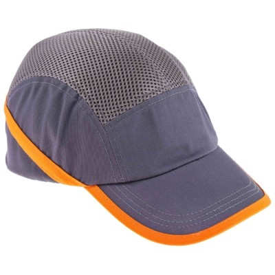 Portwest Grey Standard Bump Cap Cotton Protective Headwear EN 812 Compliant 918-5674