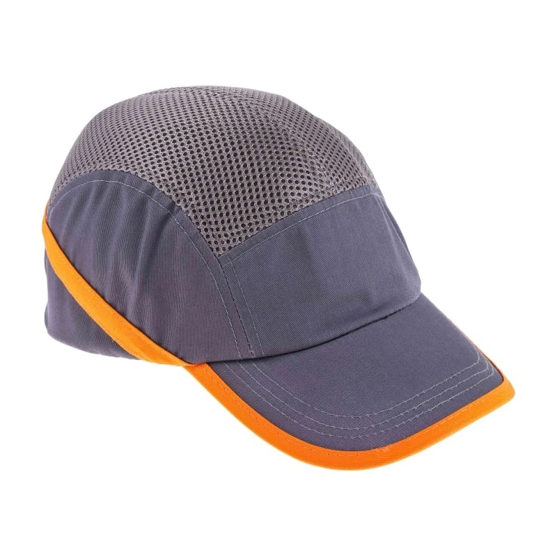 Portwest Grey Standard Bump Cap Cotton Protective Headwear EN 812 Compliant 918-5674
