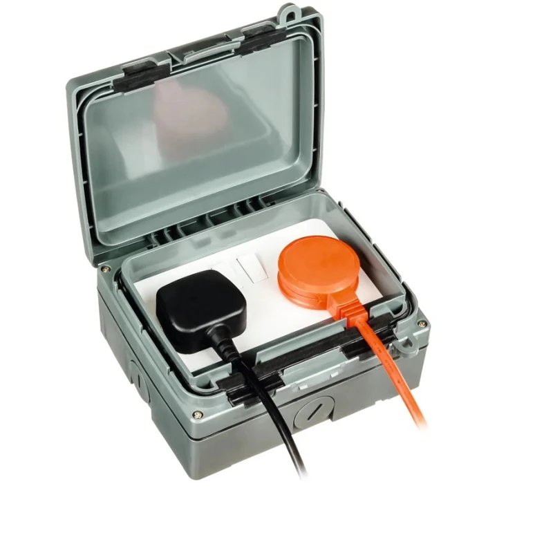 Timeguard Weathersafe Extreme 13A 2 Gang Switched Plug Socket IP66 WXT201N