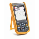 Fluke 20 MHz Handheld Digital Oscilloscope, 2 Channels, 5.7-inch TFT Colour Display, NiMH Battery, CAT III/IV FLUKE-123B/UK