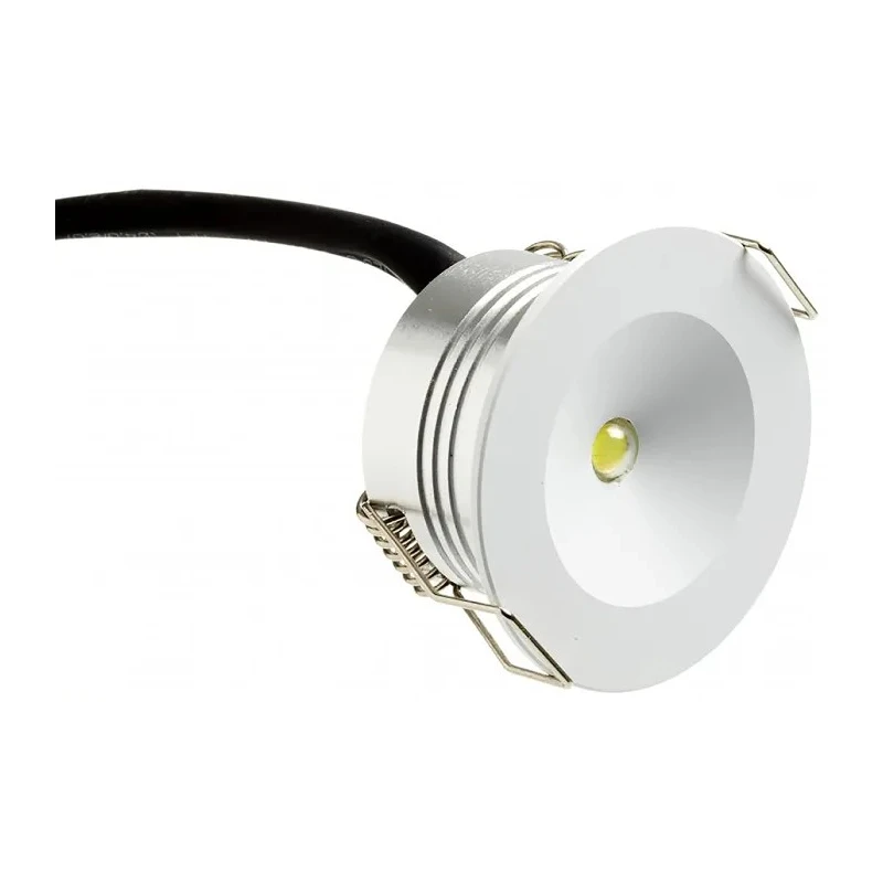 RS PRO LED Emergency Lighting Non-Maintained 3W 230V Mini Spot Light 42mm Width 103lm IP20 918-9988