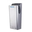 Vent-Axia Automatic Hand Dryer 2.05 kW, Double Sided Twin Jet Technology, Anti-Bacterial Satin Finish Jet Dry Plus
