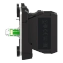 Schneider Electric Push Button Contact & Light Block, White LED, Harmony Series, Screw Clamp Terminal, 32x3x42 mm ZB5AVBG1