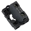 Schneider Electric Push Button Contact & Light Block, White LED, Harmony Series, Screw Clamp Terminal, 32x3x42 mm ZB5AVBG1